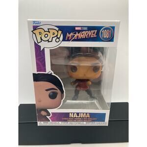 Funko Pop! Ms. Marvel: Najma #1081 New in Open Box